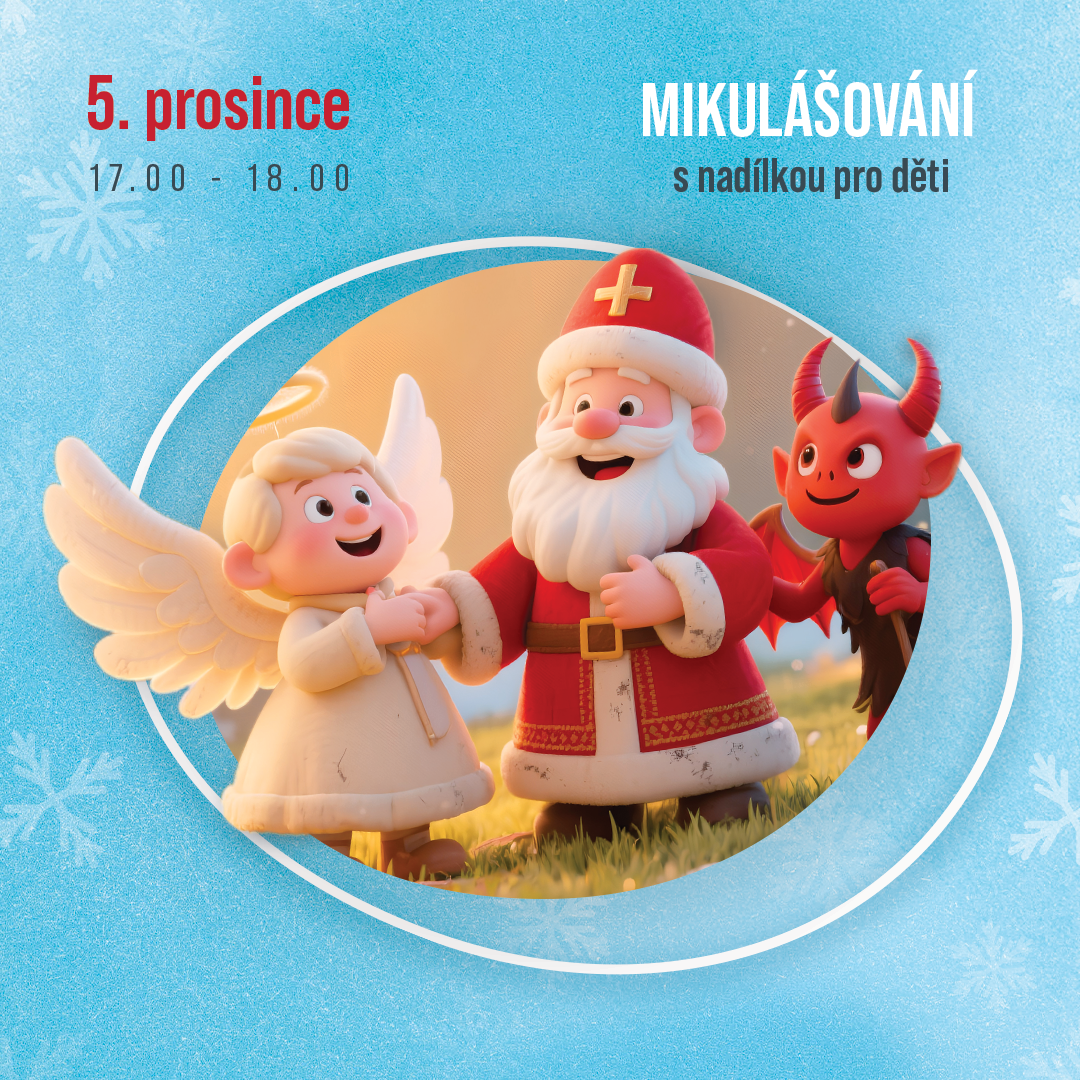 Mikulášování v Olomouc CITY s nadílkou pro děti
