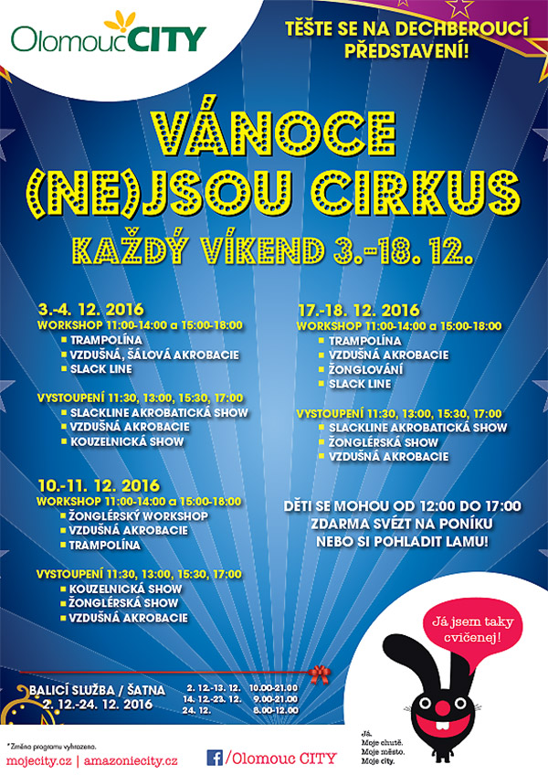 Vánoce (ne)jsou cirkus