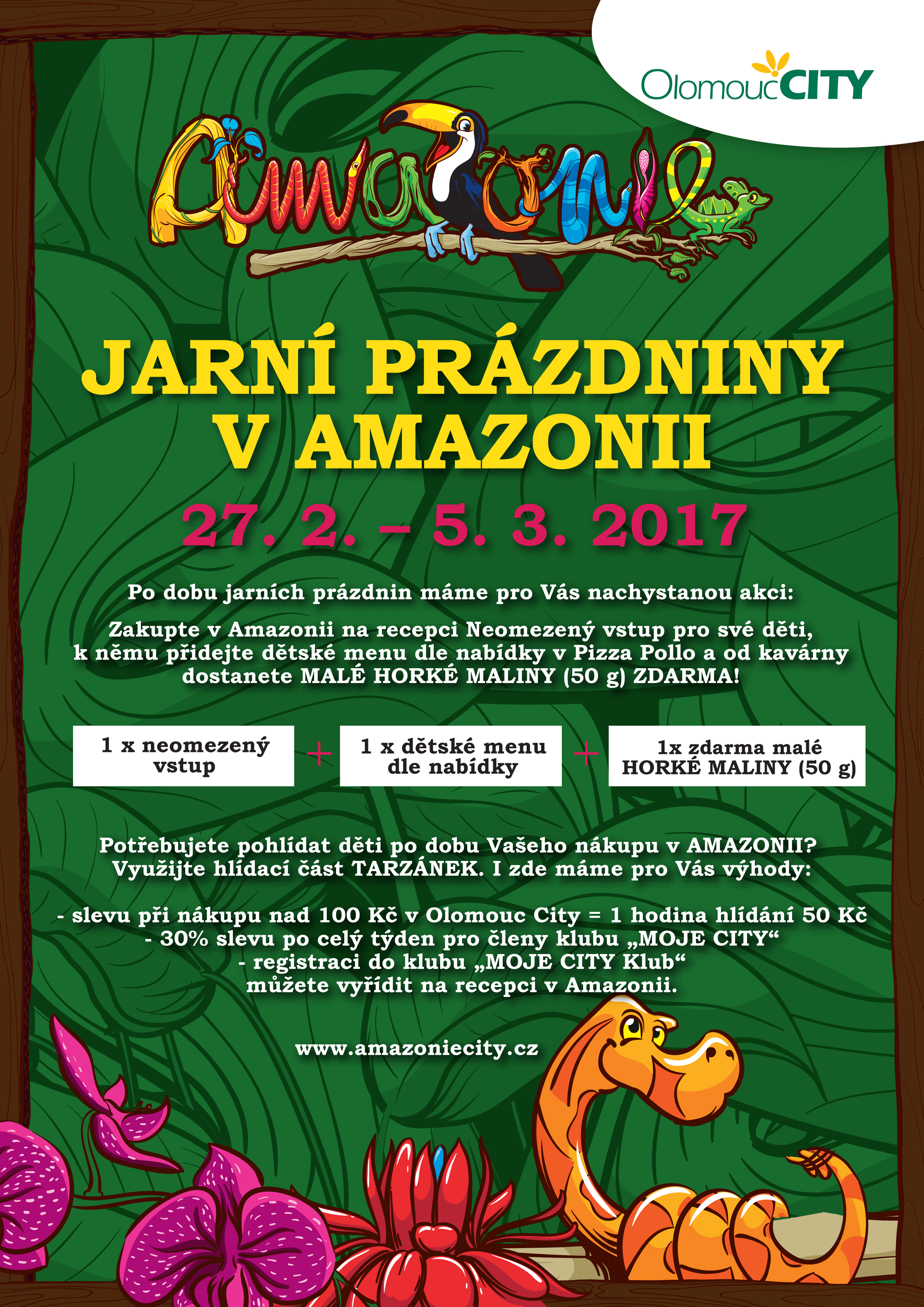Jarní prázdniny v Amazonii