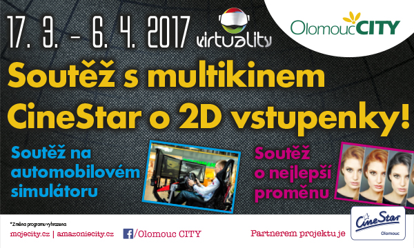 Svět virtuální reality v Olomouc CITY