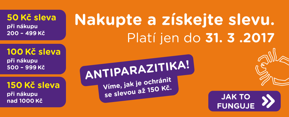 Akce Antiparazitka v Petcenter