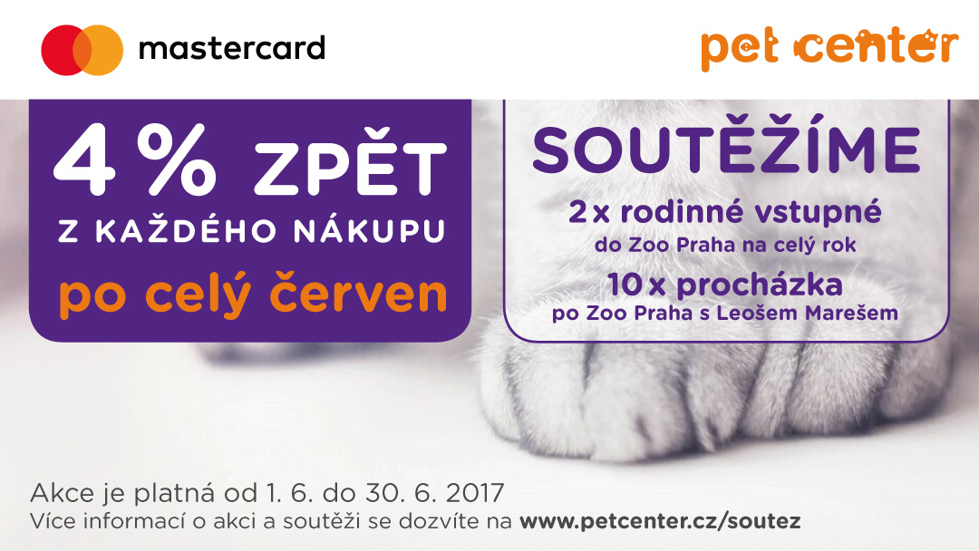 Pet Center - akce červen 2017