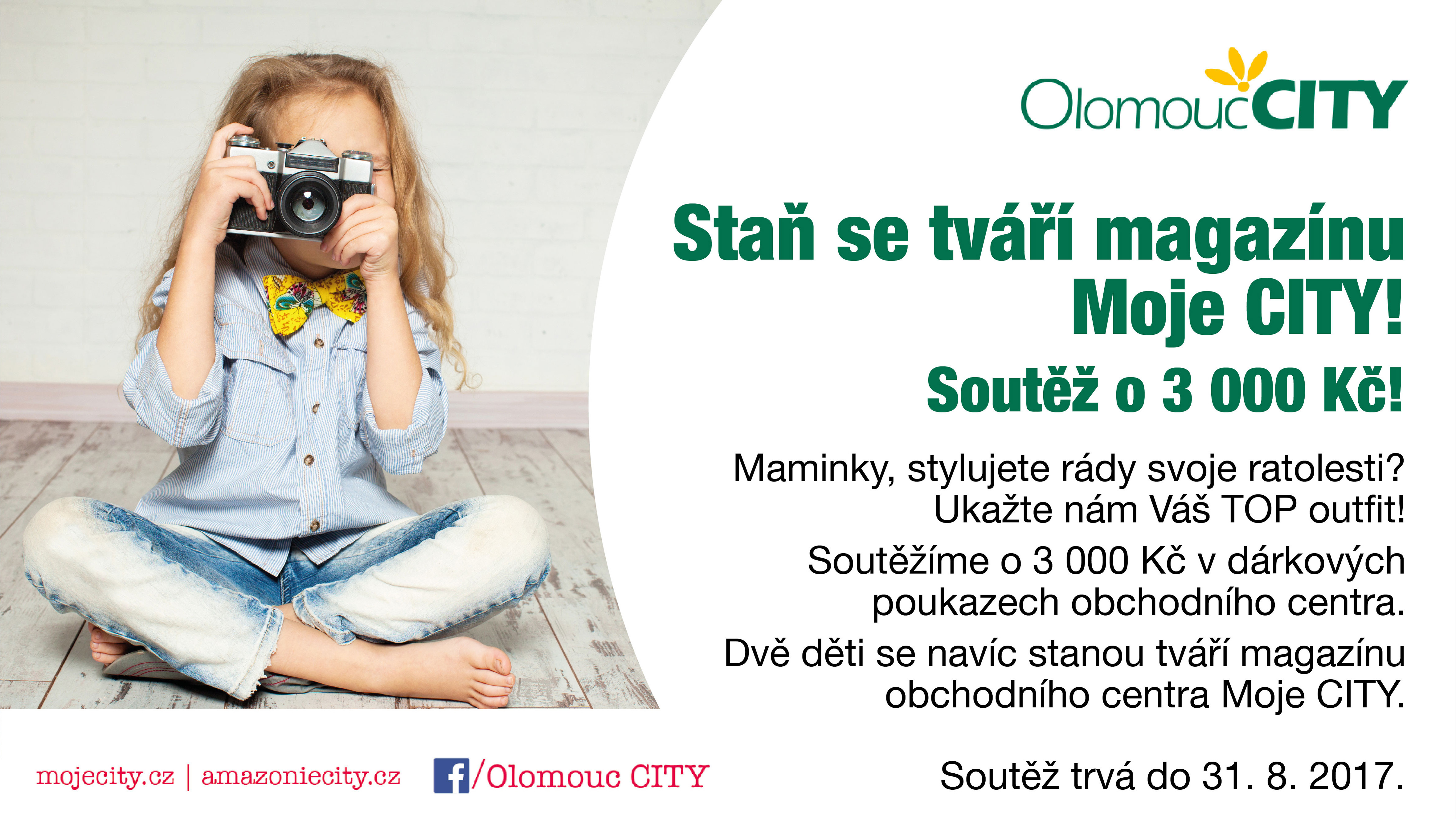 Staň se tváří magazínu Moje CITY