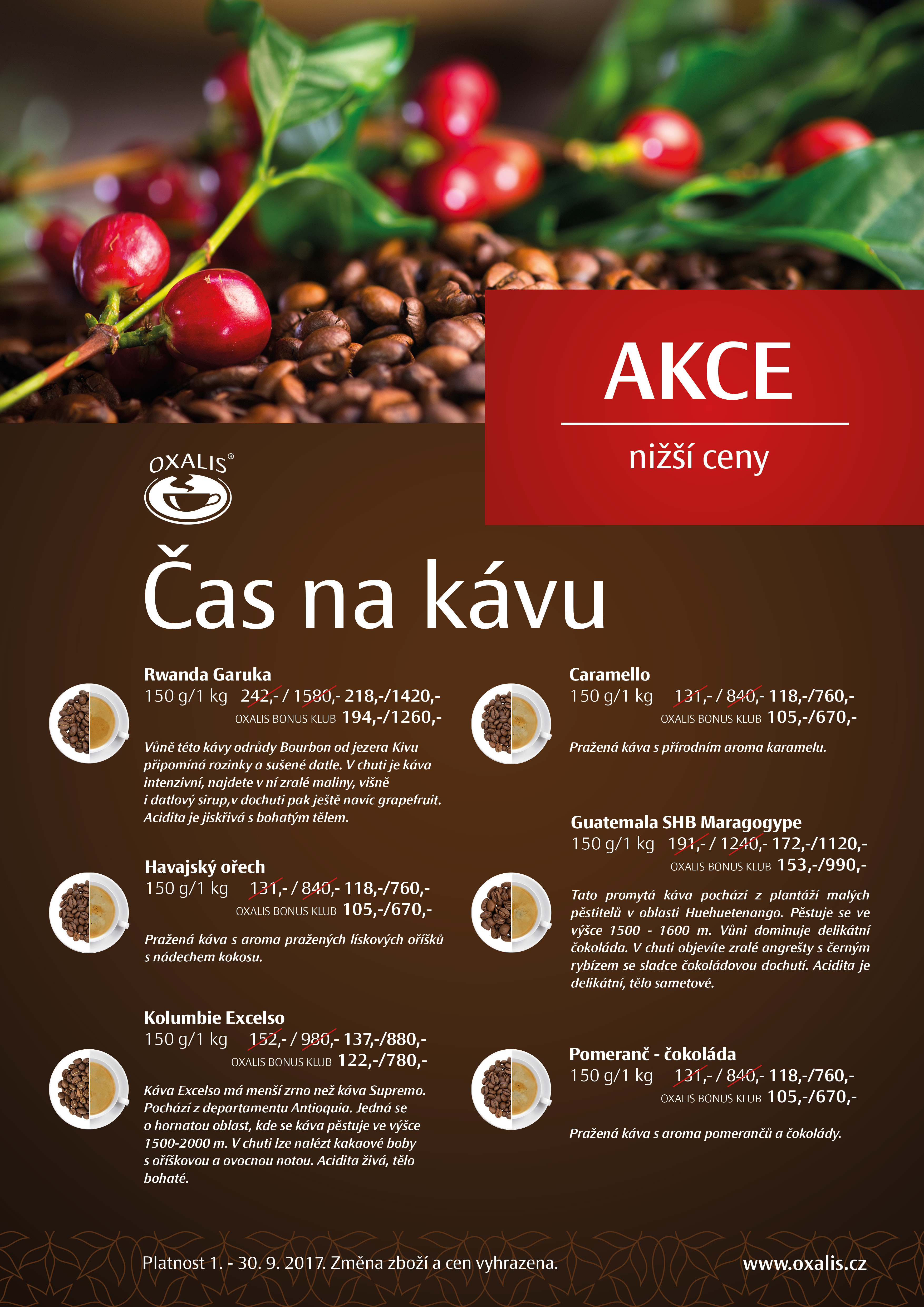 Akce měsíce září v OXALIS