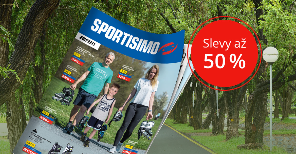 Slevy až 50% v prodejně Sportisimo