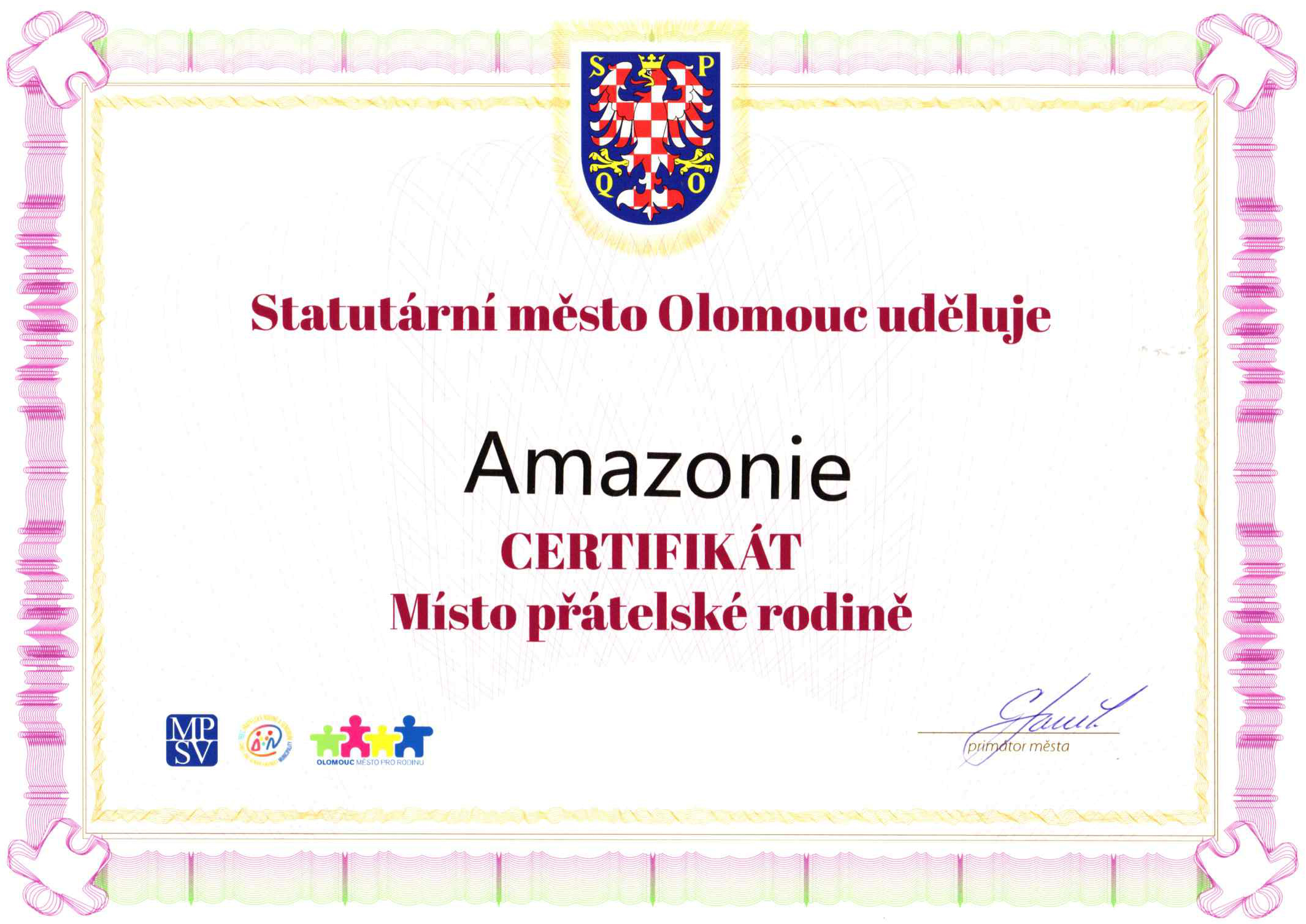 Amazonie získala ocenění