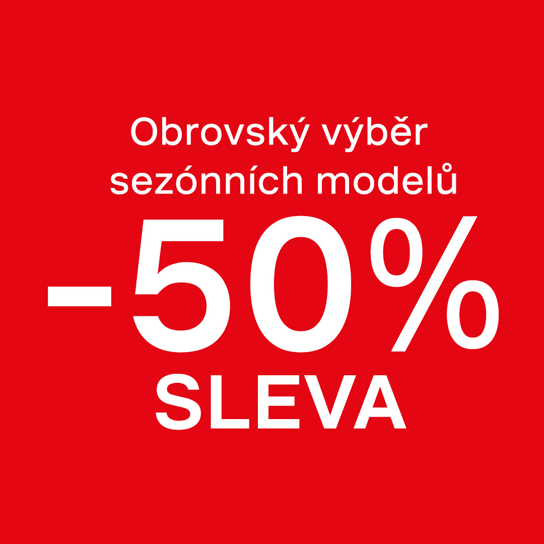 Sleva 50 % v Deichmann