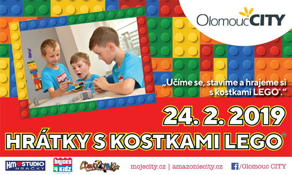 Hrátky s kostkami LEGO v Olomouc CITY