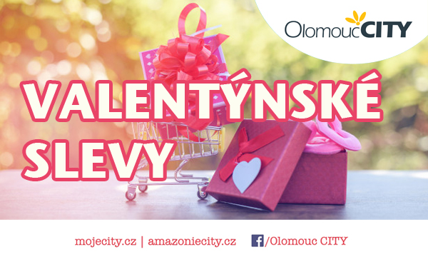 Valentýnské slevy v Olomouc CITY