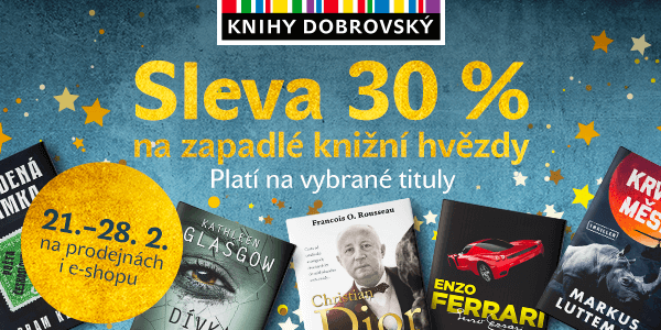 30% sleva na zapadlé knižní hvězdy