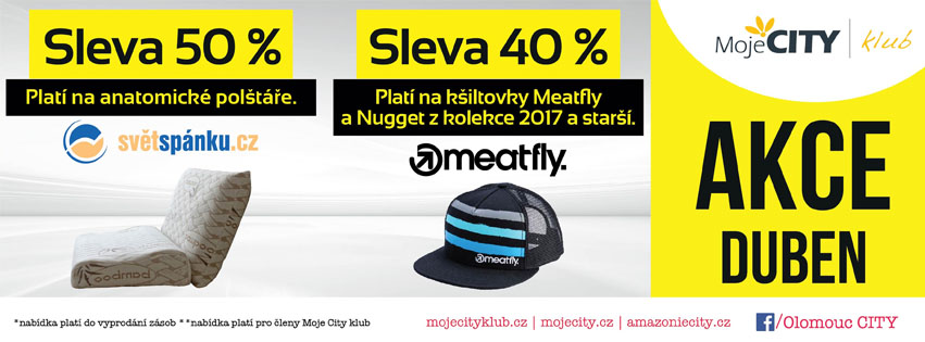 Akce měsíce dubna