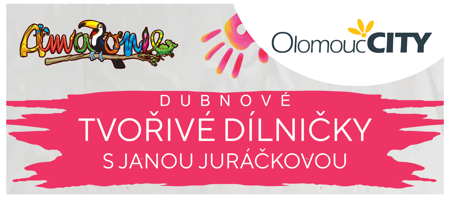 Dubnové tvořivé dílničky v Olomouc CITY a Amazonii