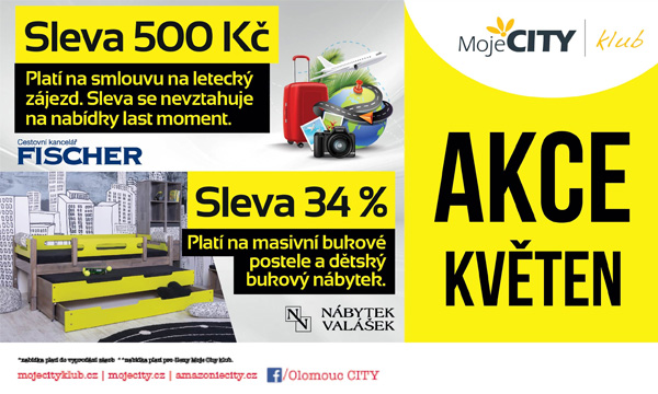 Květnové akce Moje CITY klubu