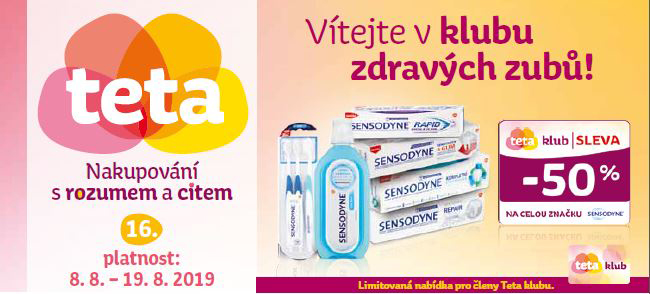Teta drogerie aktuální leták