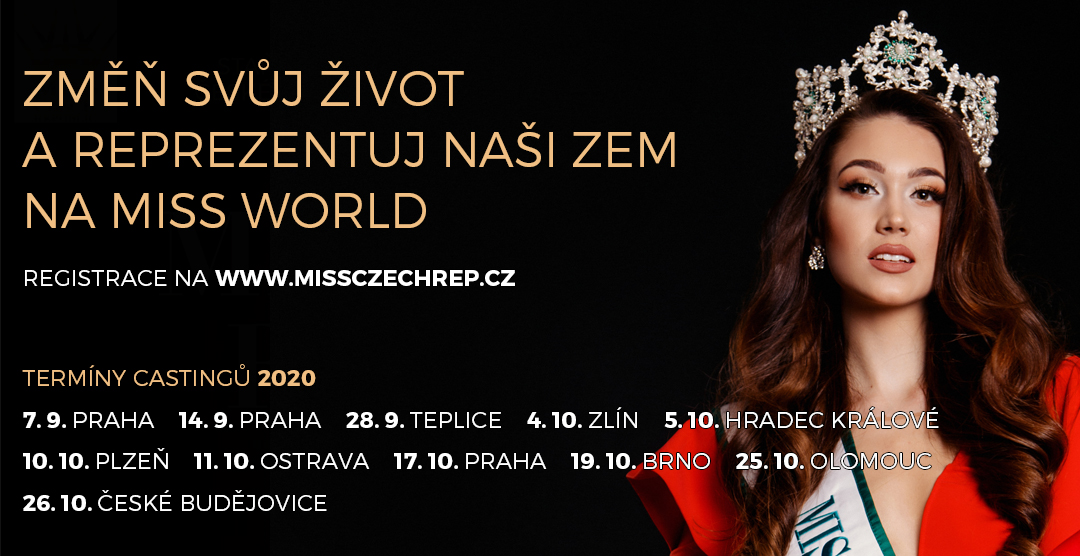 Casting soutěže MISS CZECH REPUBLIC 2020