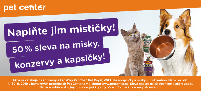 50 % Sleva v Pet Center