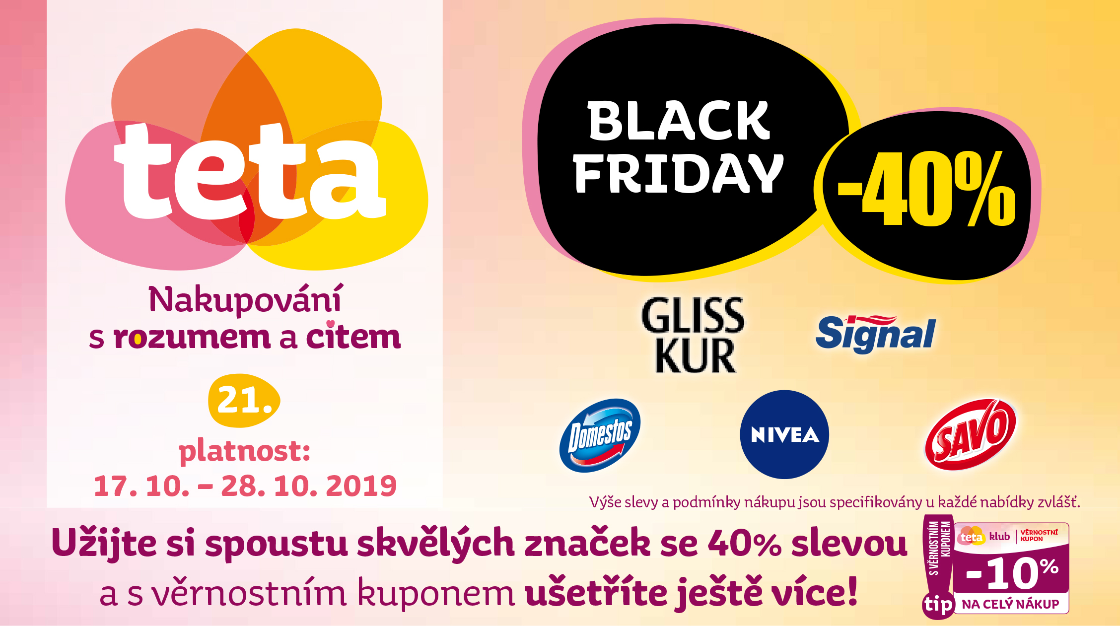 Black Friday v Teta drogerie