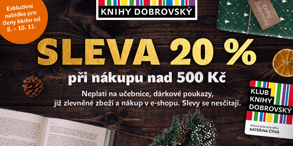 Vánoční dárky se slevou v Knihy Dobrovský