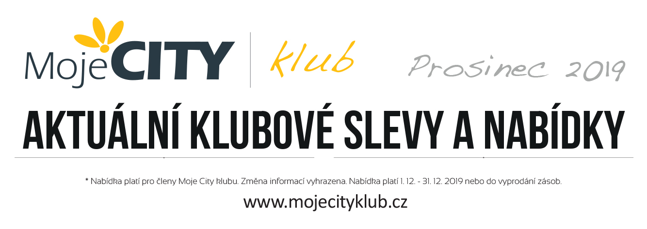 Prosincové slevy Moje CITY klubu