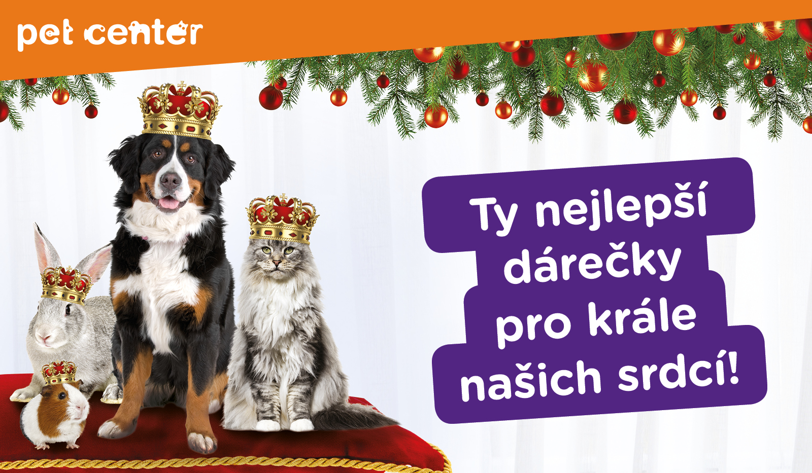 Dárky pro mazlíčky v Pet Center