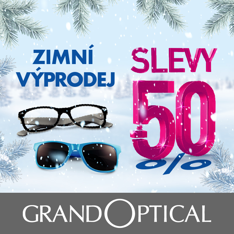 Zimní výprodej v GrandOptical