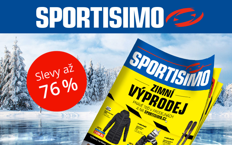 Zimní výprodej ve Sportisimo