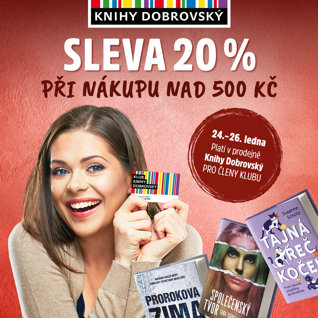 Sleva 20 % v Knihy Dobrovský