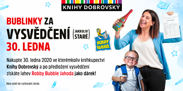 Robby Bubble k vysvědčení v Knihy Dobrovský