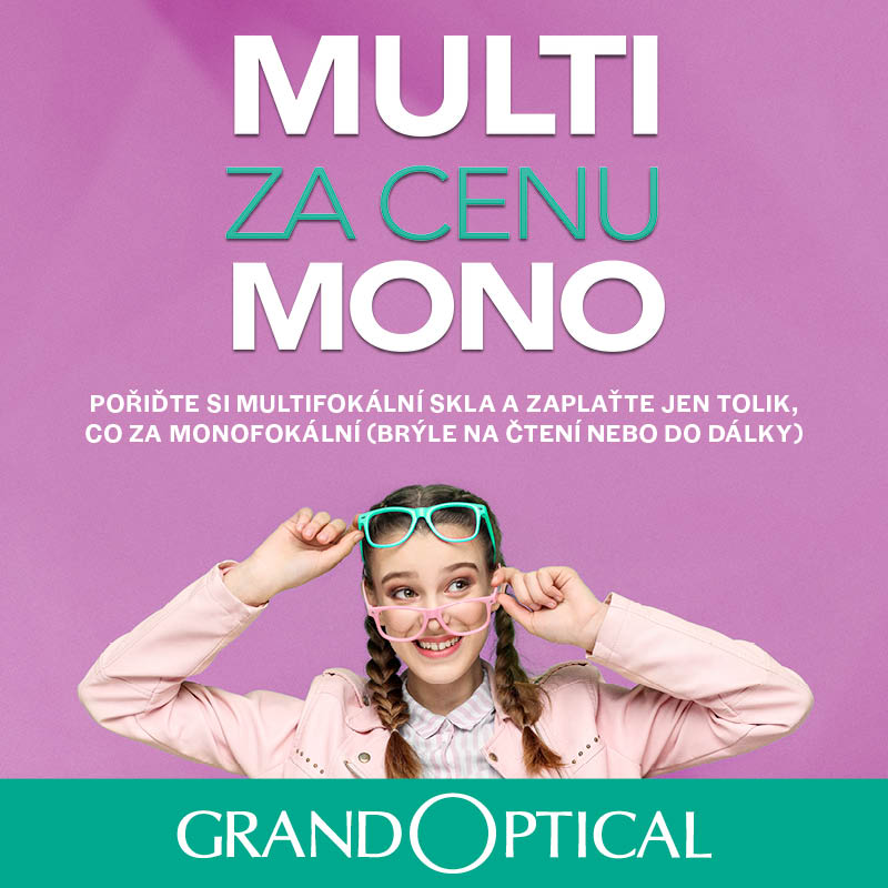 V GrandOptical nová akce multi za cenu mono