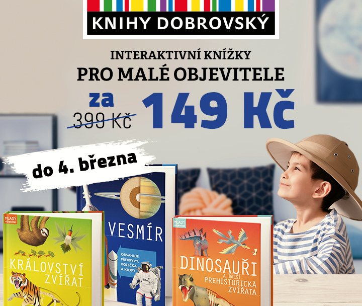 Knížky pro malé objevitele v Knihy Dobrovský