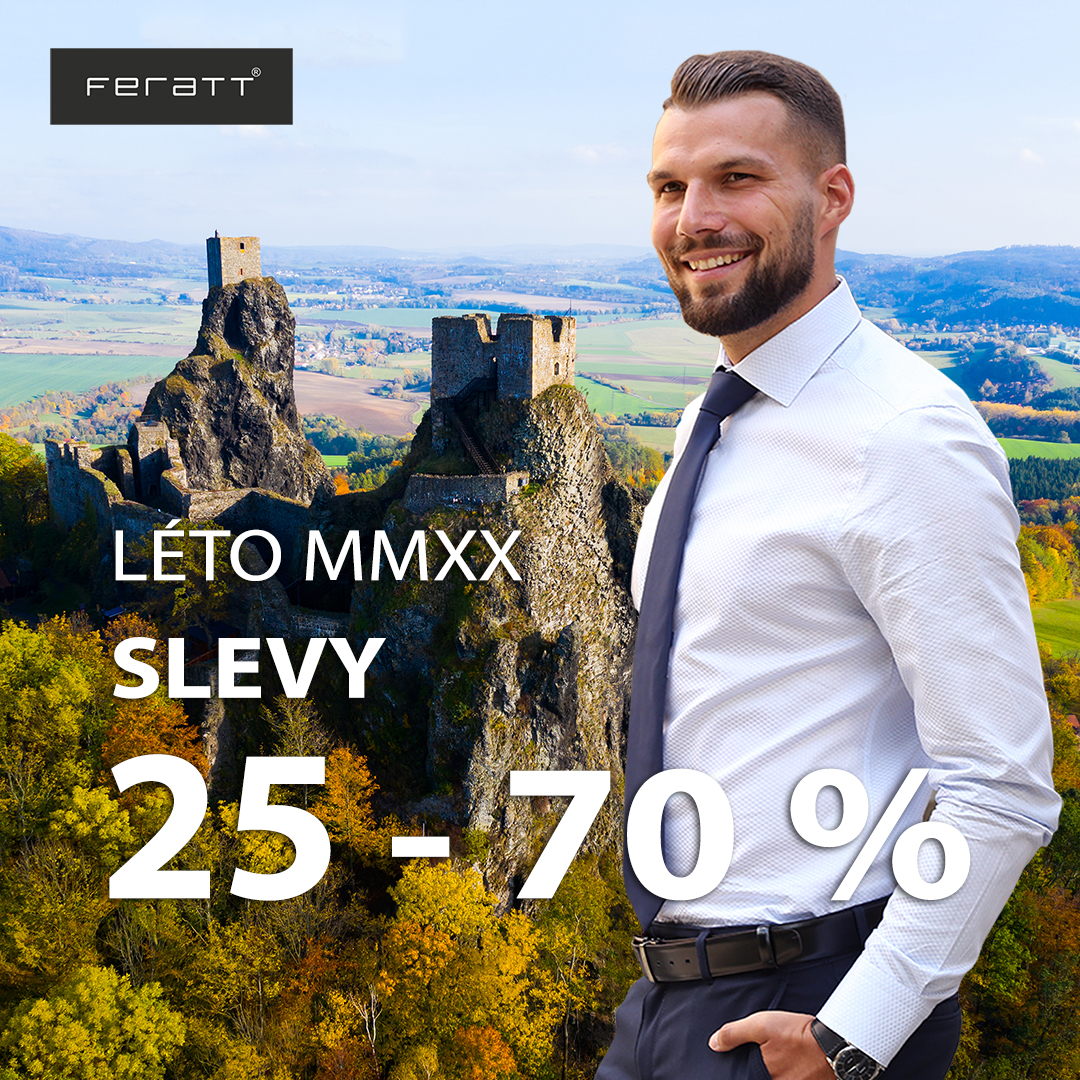 Slevy až 70 % ve Feratt fashion