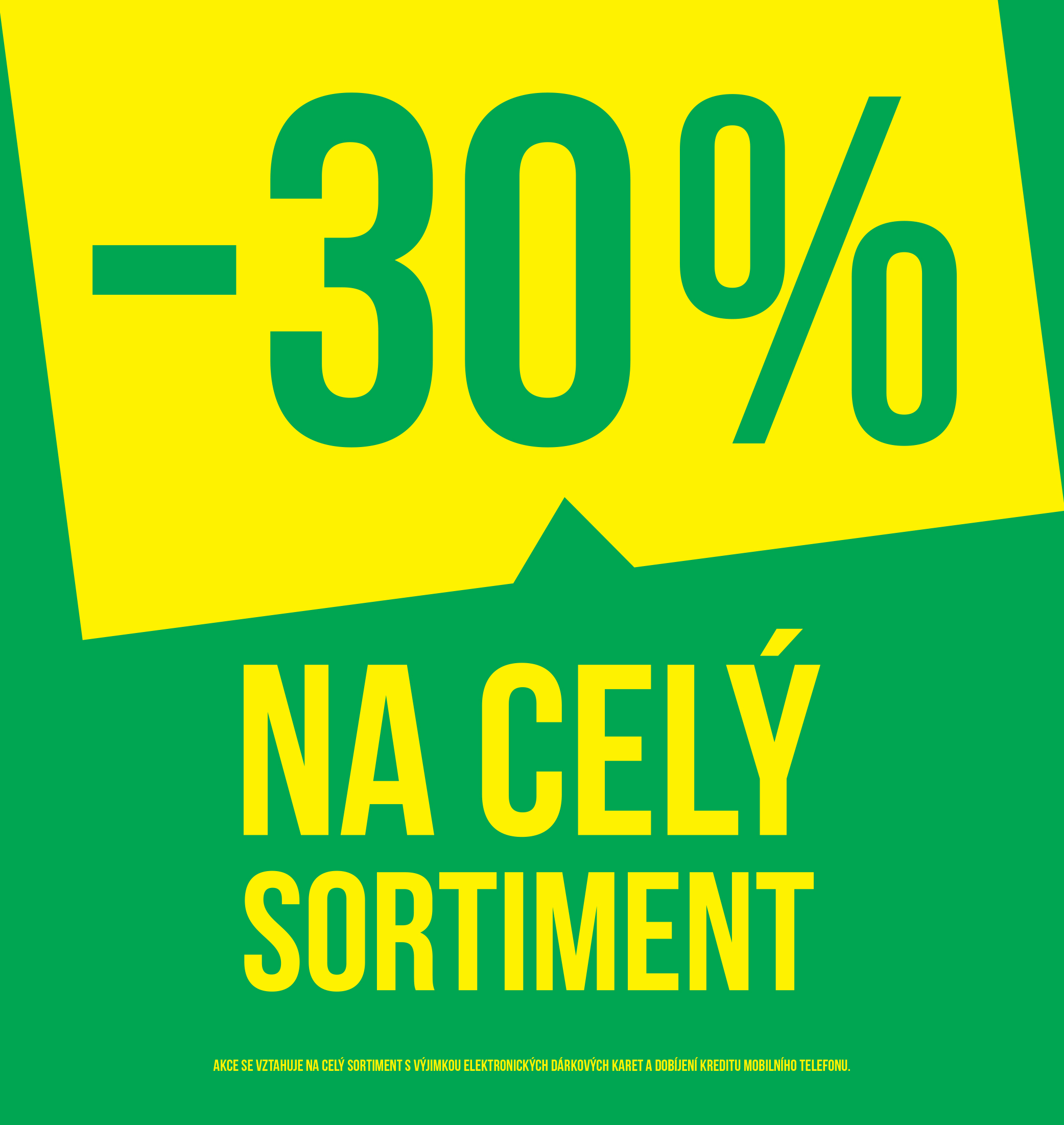 30 % na vše v PEPCO