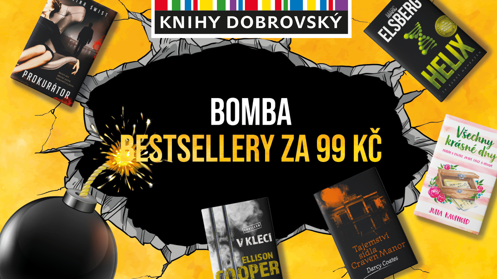 Bestsellery za 99 Kč