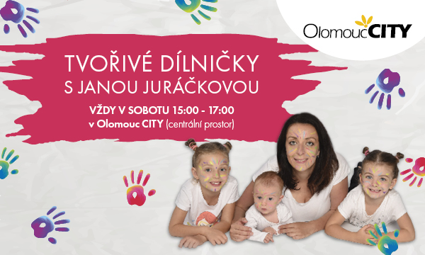 Letní tvořivé dílničky v Olomouc CITY