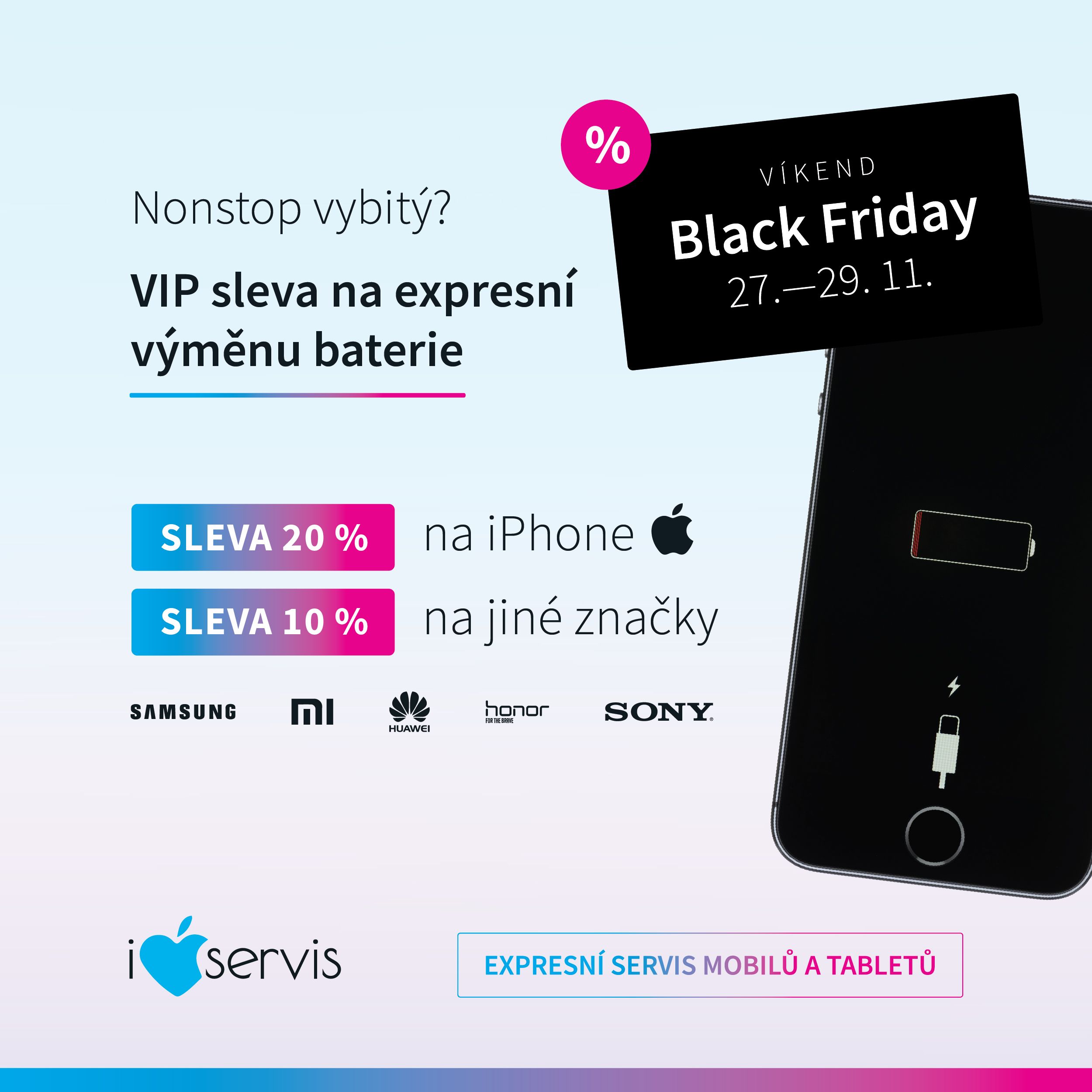 Black Friday v iLoveServis