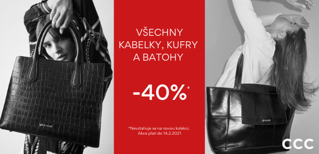 Slevy až 40 % v CCC