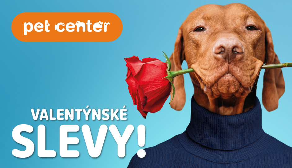 Valentýnské slevy v Pet Center