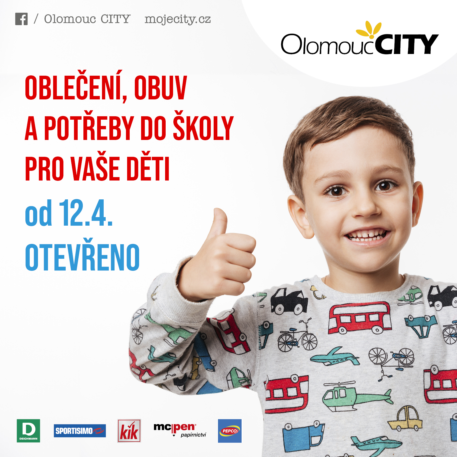 Od pondělí 12. 4. otevíráme další prodejny Od pondělí 12. 4. otevíráme další prodejny