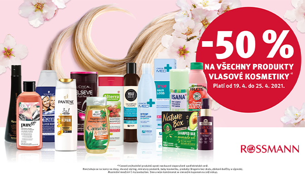 - 50 % v ROSSMANN