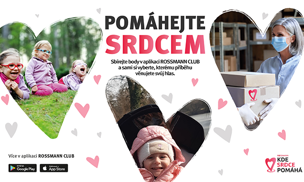 Rossmann - Kde srdce pomáhá