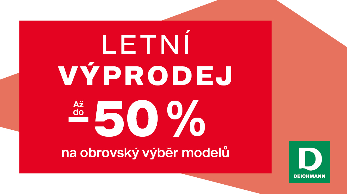 Slevy až 50 % v Deichmann