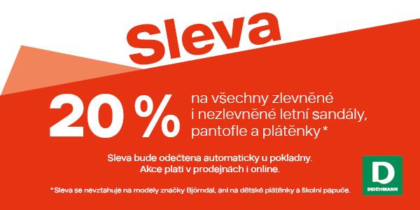 Slevy až 20 %