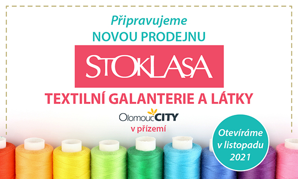 Nová prodejna Stoklasa v Olomouc CITY