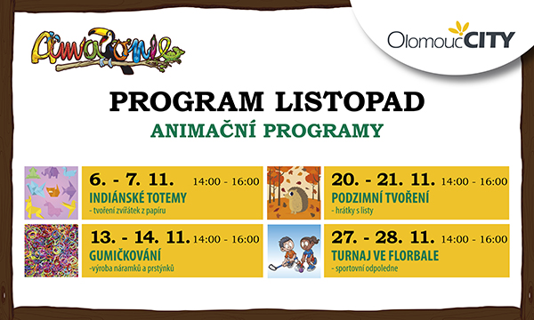 Listopadový program v Amazonii