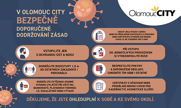 V Olomouc CITY bezpečně! V Olomouc CITY bezpečně!