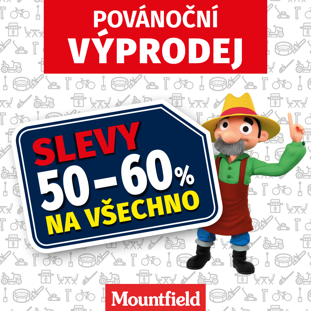 Povánoční výprodej v Mountfield