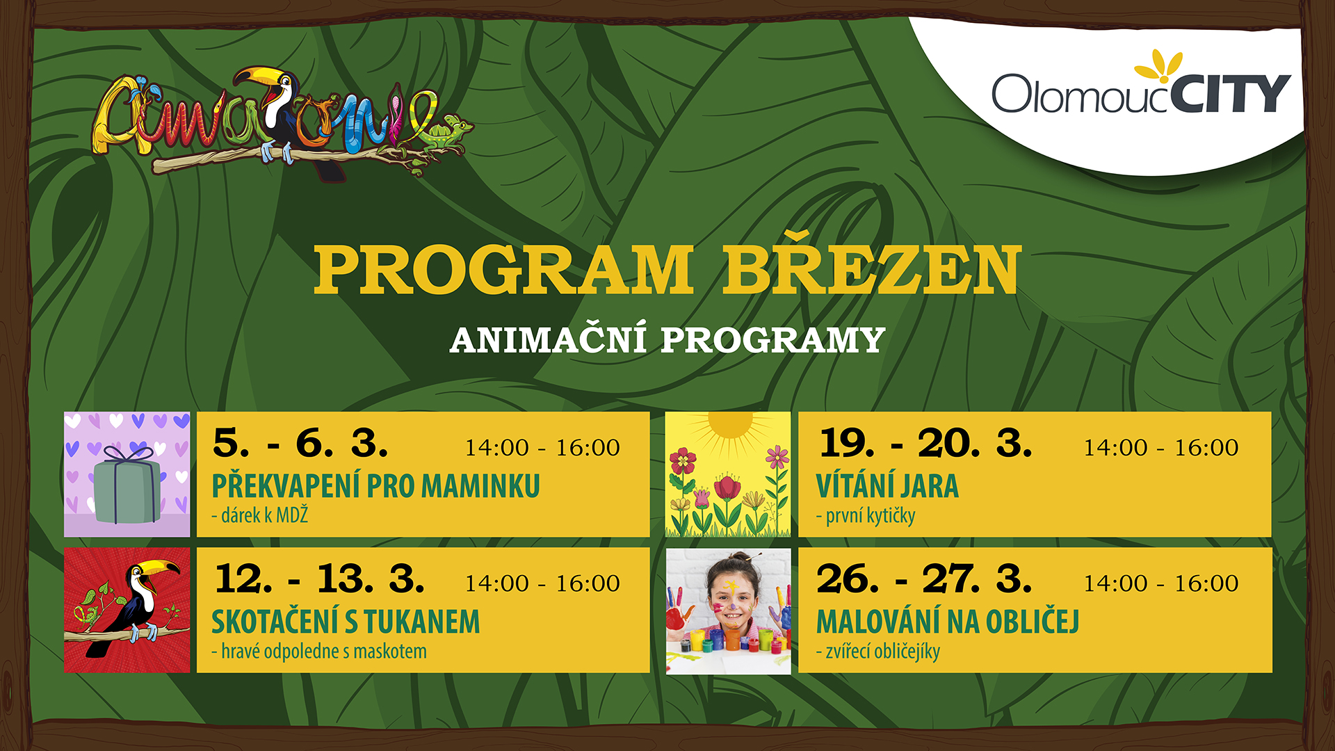 Březnový program v Amazonii