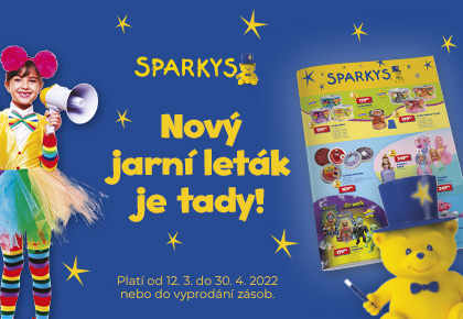 Jarní leták Sparkys