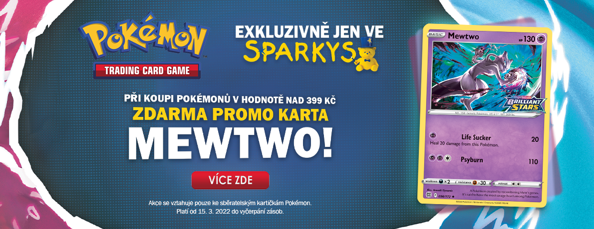 Kartičky Pokémonů ve Sparkys