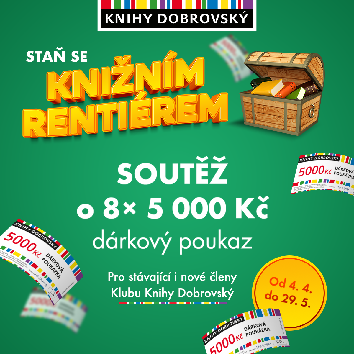 Staň se knižním rentiérem